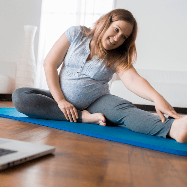 Pregnancy Stretches To Ease Back Hip And Leg Pain Twiniversity 1