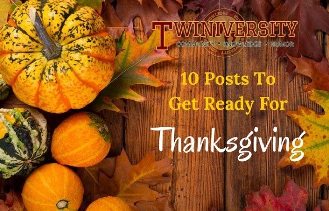 Top 9 Posts To Get Ready For Thanksgiving 