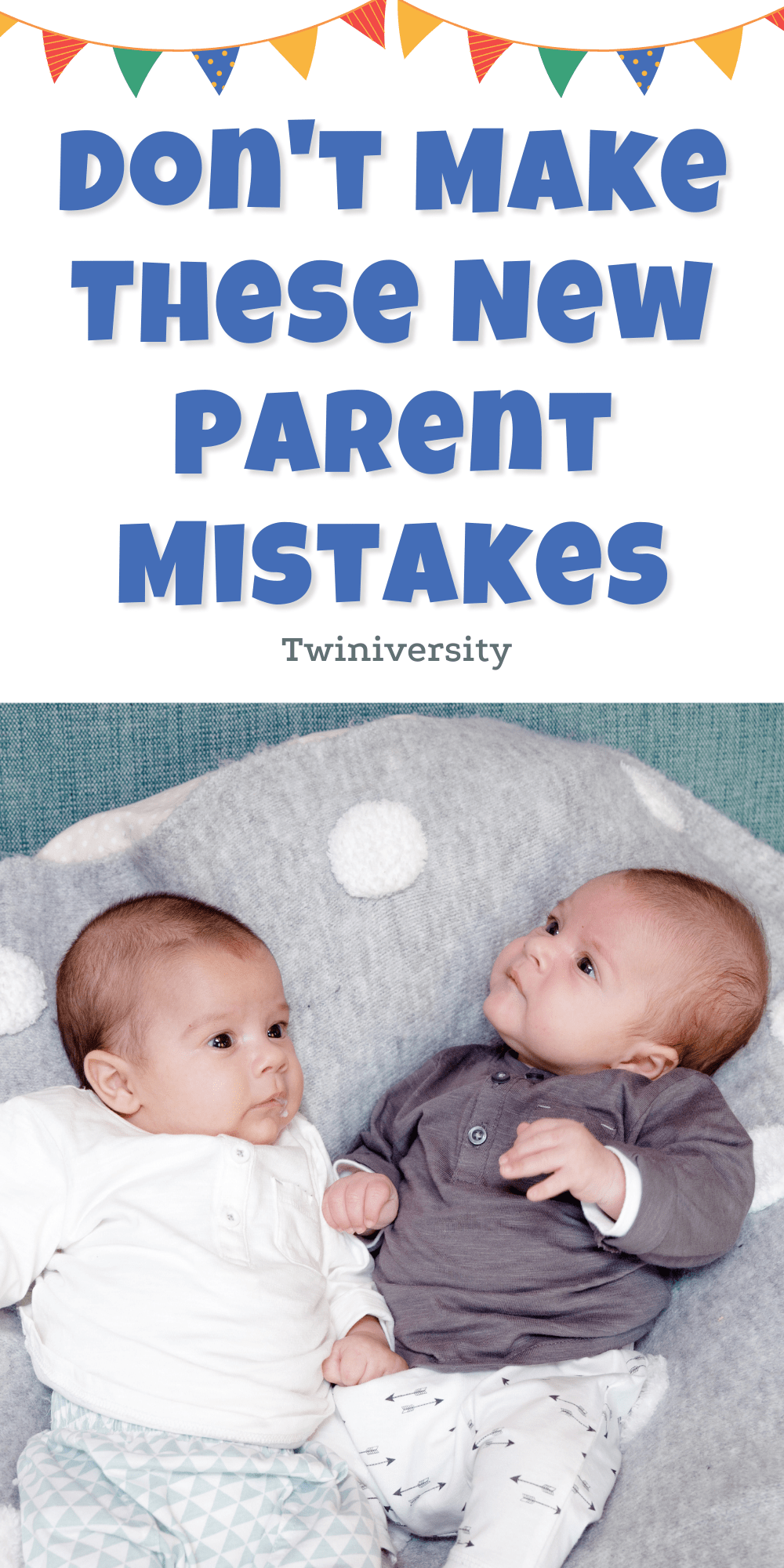 Mistakes New Parents Of Twins Make