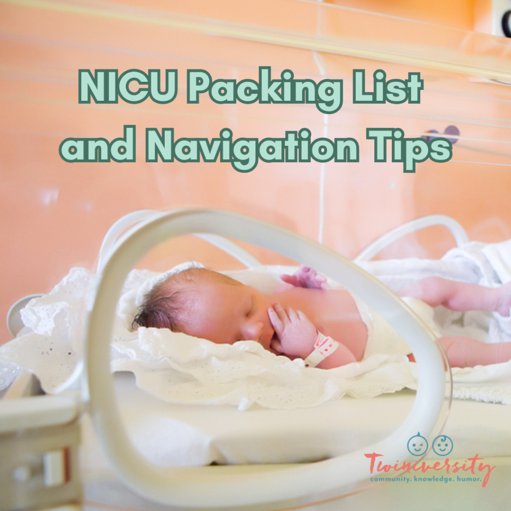 NICU packing list