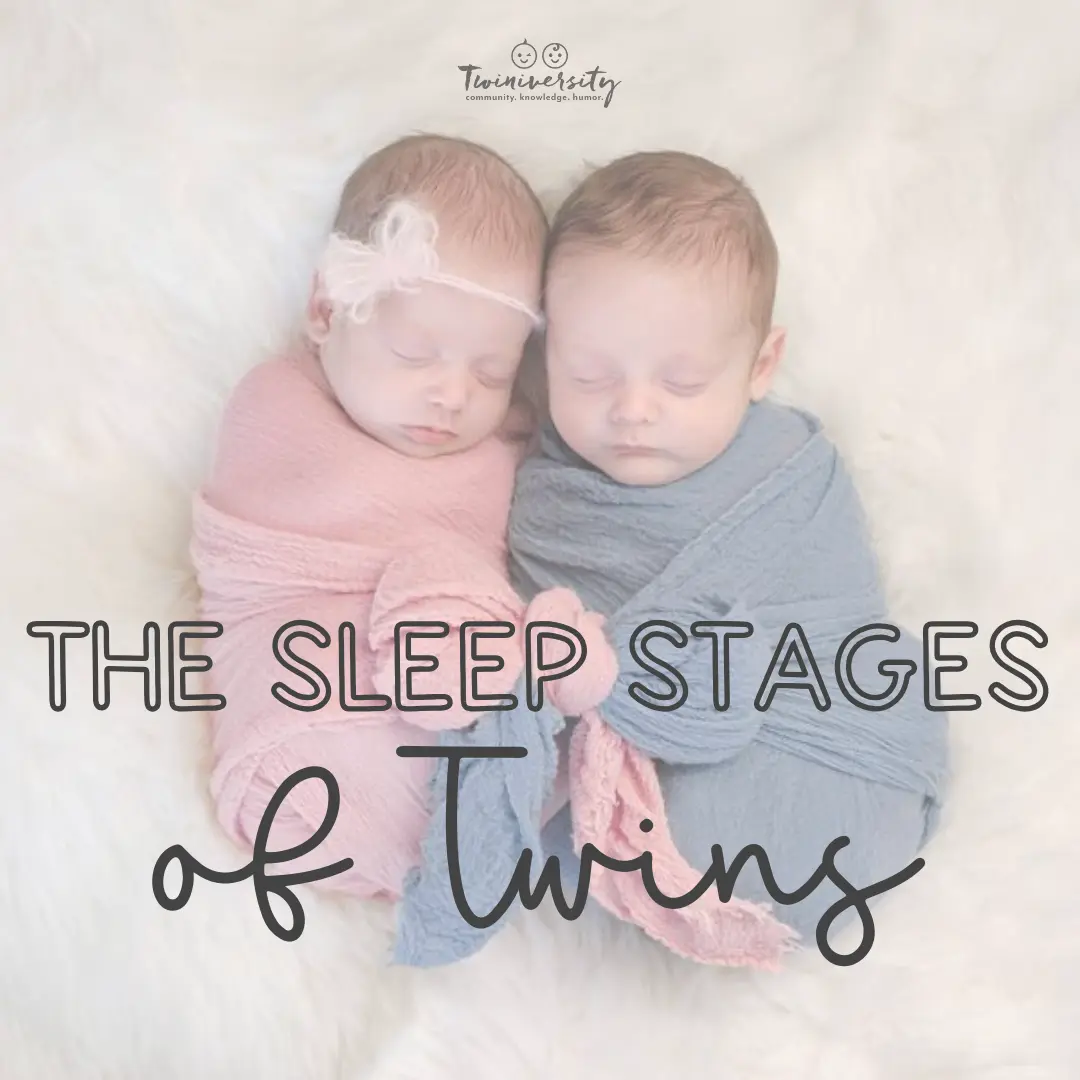 The Sleep Stages of Twins | Twiniversity #1 Parenting Twins Site