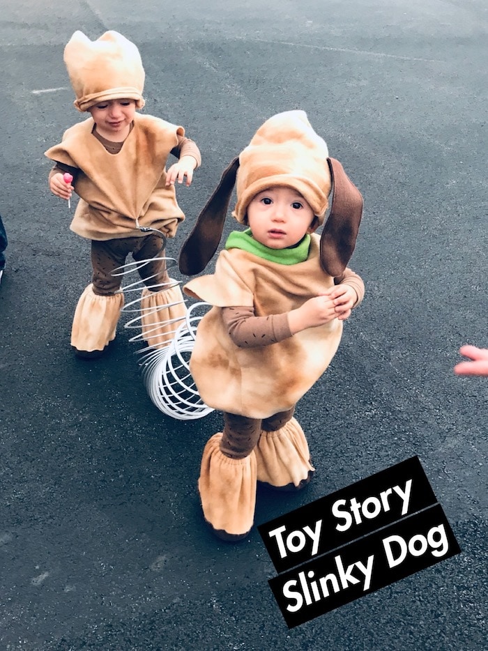slinky dog halloween costume for twins