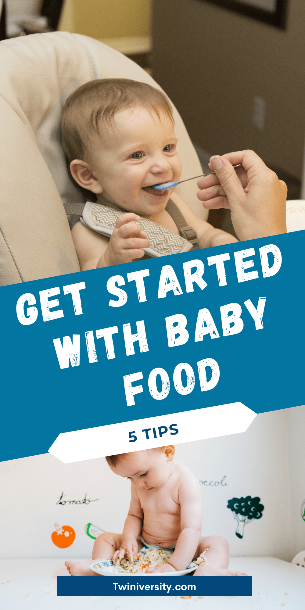 5 Tips to Begin with Baby Food - Twiniversity