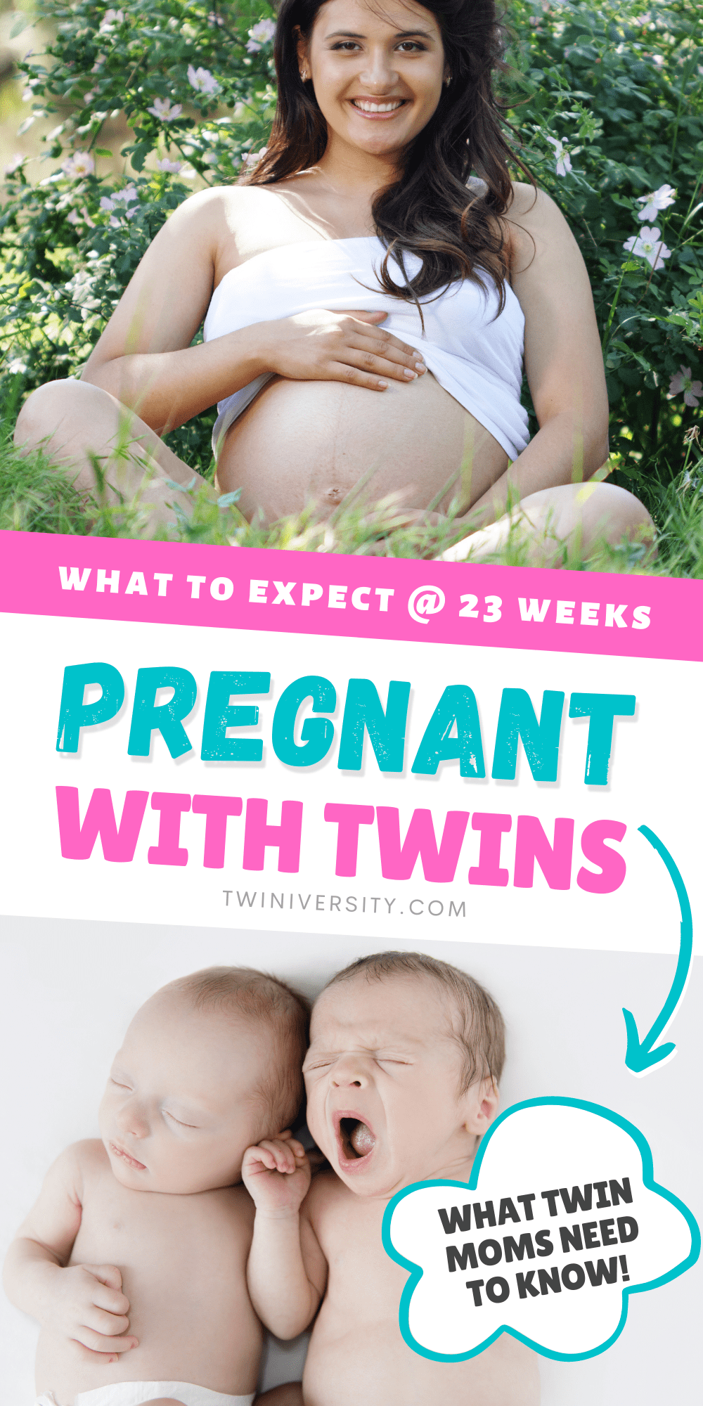 23 Weeks Pregnant With Twins: Tips, Advice & How To Prep | Twiniversity ...