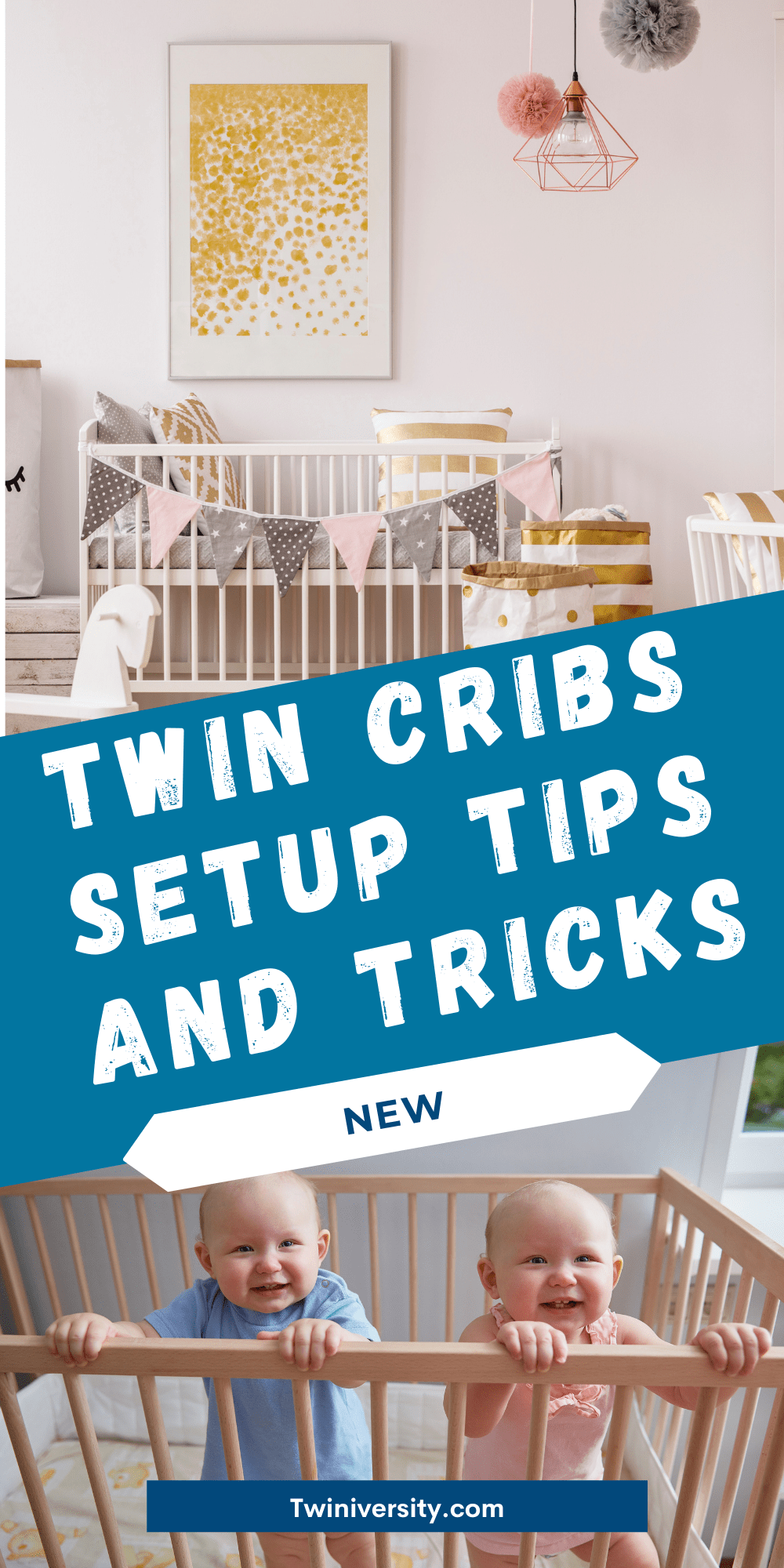 Twin Cribs: Our Best Advice For Your Setup | Twiniversity #1 Parenting ...