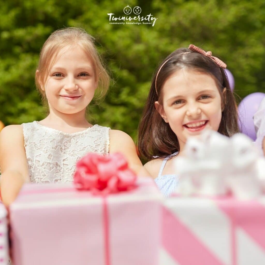 Gifts For Twins: Do You Give One or Two? - Team Cartwright