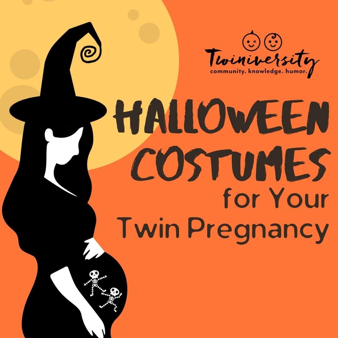 Halloween Costume for Your Twin Pregnancy