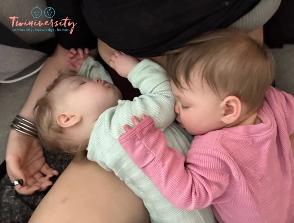 A day in the life with 8 month old twins