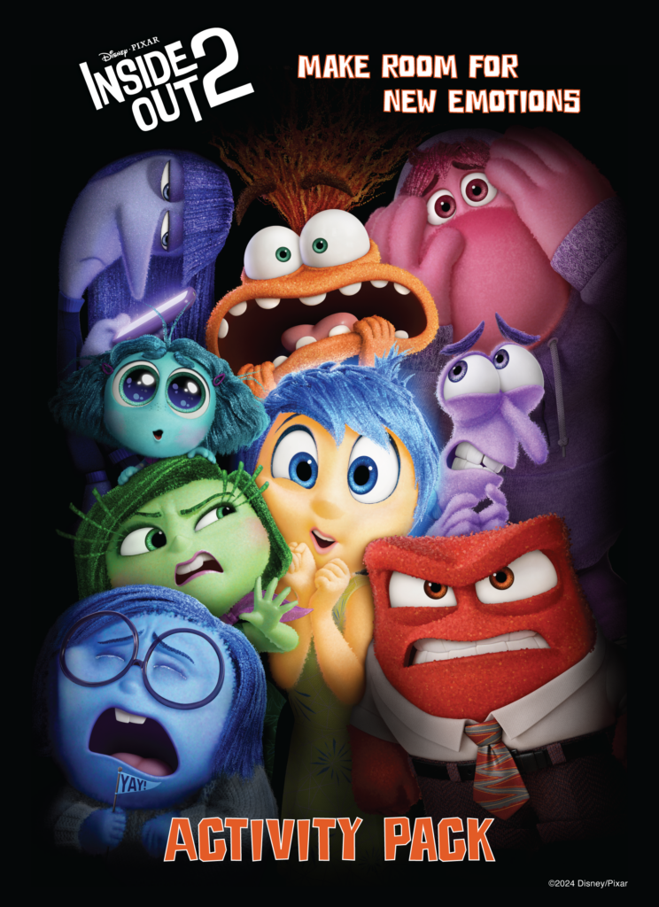 Inside Out 2 Activity Pack Cover