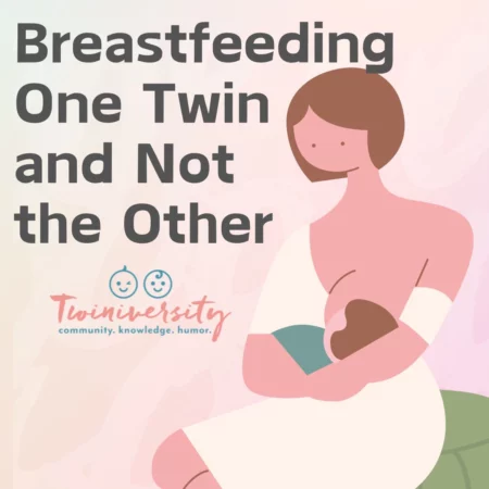 Breastfeeding one twin and not the other feature