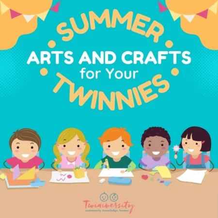 Summer arts and crafts for your twinnies feature image