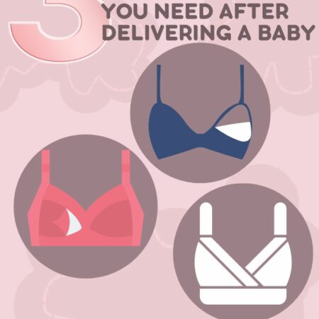 Three Bras You Need After Delivering a Baby