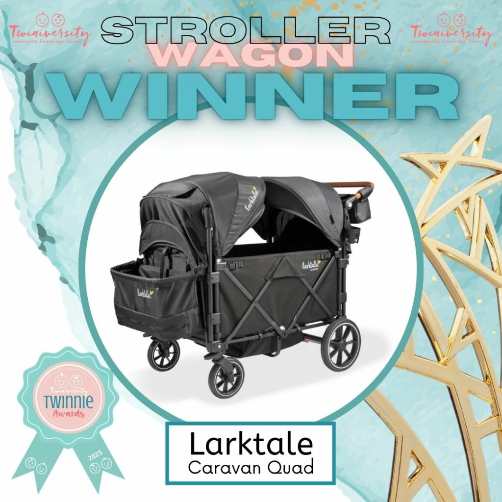 Larktale Quad is the 2025 Best Stroller wagon!