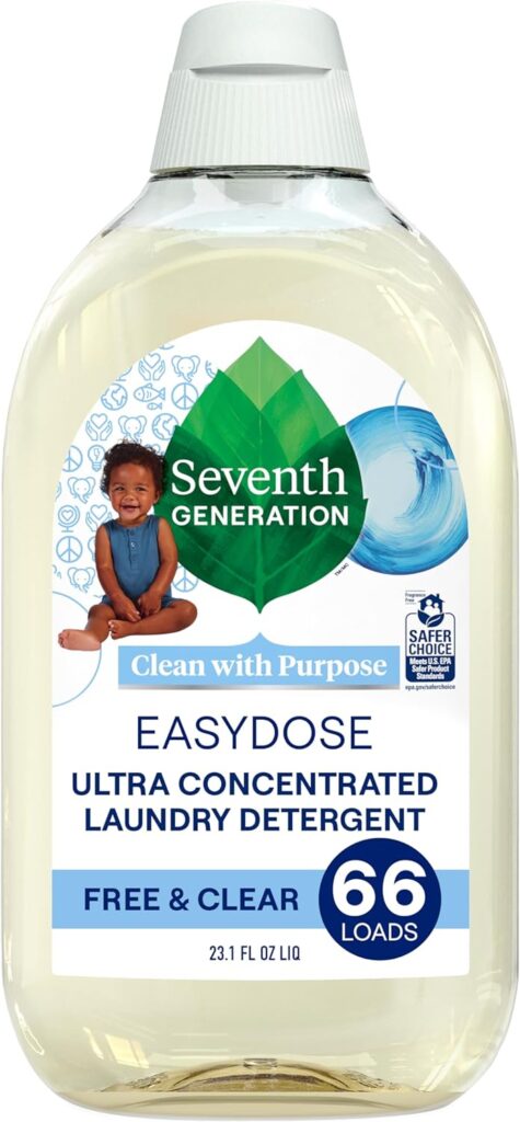 Seventh Generation Easy Dose Laundry Detergent for babies