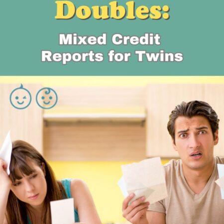 mixed credit for twins