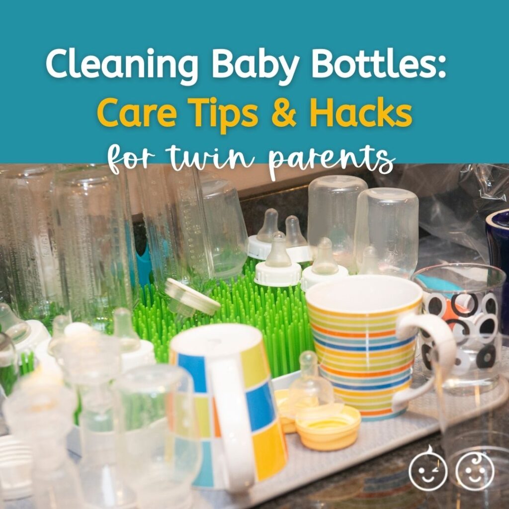 cleaning baby bottles