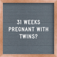 Twin Pregnancy Week By Week Timeline - Twiniversity