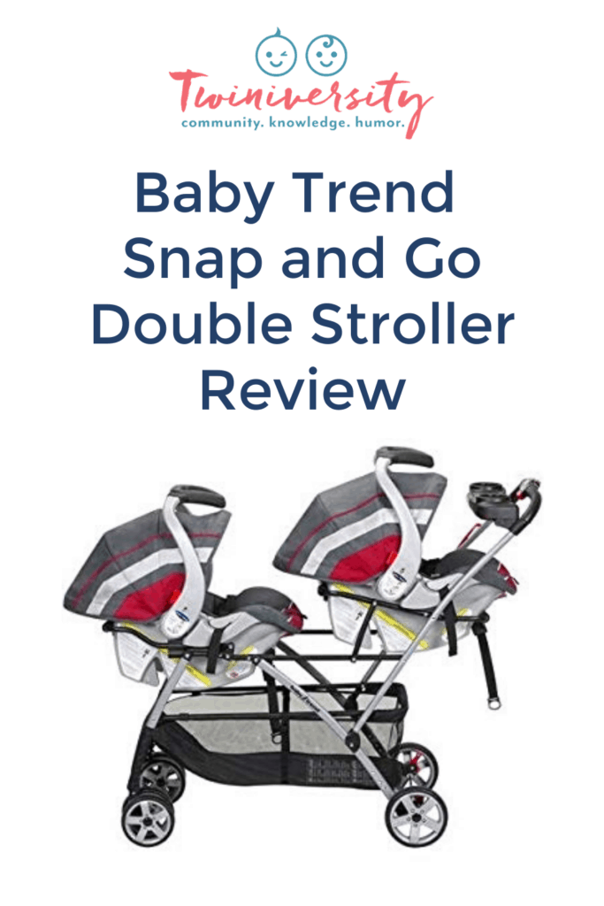 snap & go double stroller