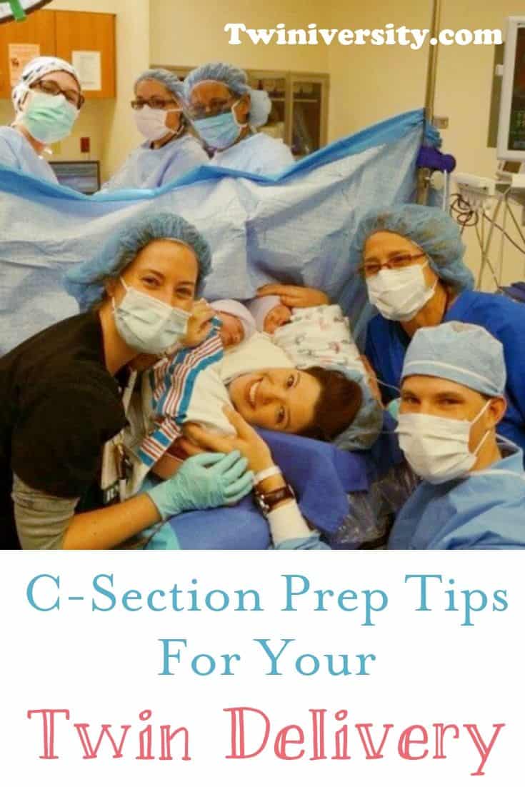 C Section Prep Tips For Your Twin Delivery Twiniversity 1 Twin