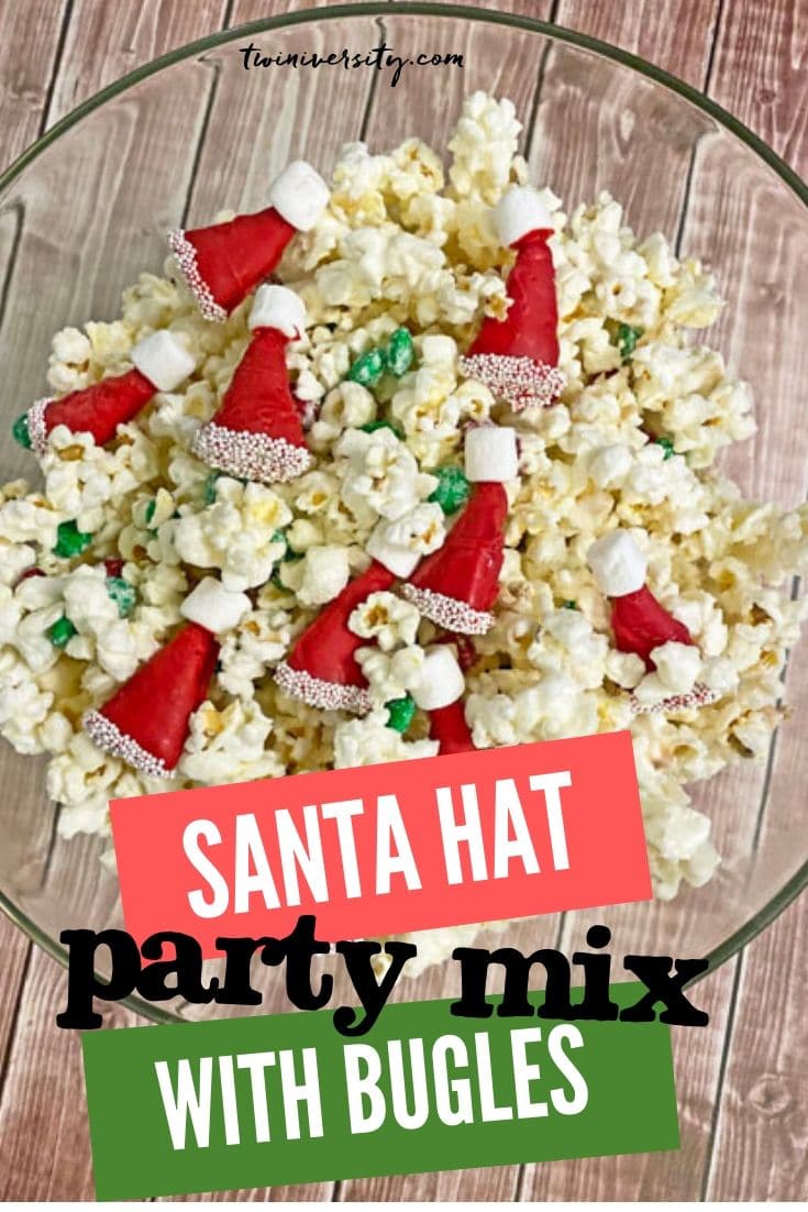 Santa Hat Party Mix Recipe for Christmas - Twiniversity #1 Twin ...