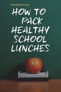 5 Tips for Packing Healthy School Lunches - Twiniversity