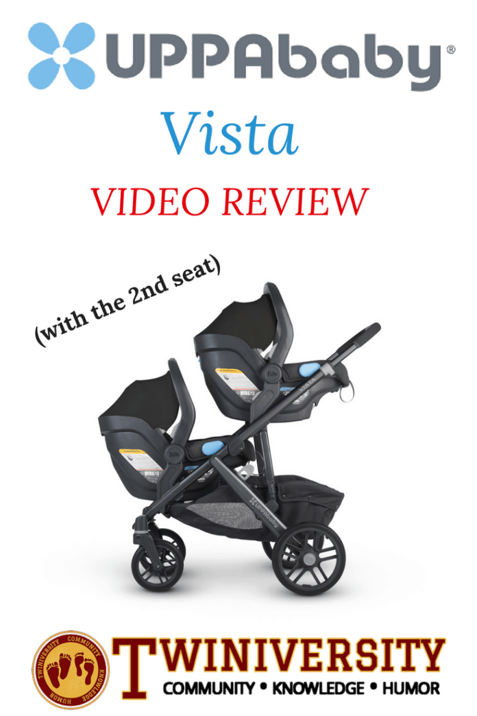 UPPAbaby Vista Stroller REVIEW (with the 2nd seat!) Twiniversity