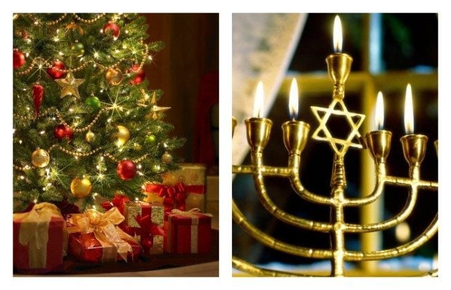 Hanukkah + Christmas: How An Interfaith Family Blends The Holidays ...